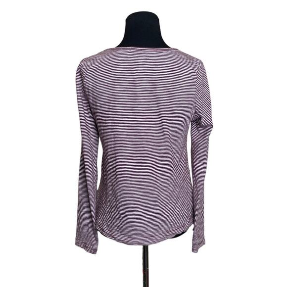 Gap red white striped long sleeves top size XS - Picture 2 of 12